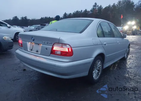 2003 BMW 530Ia из США, поврежденный, VIN WBADT63483CK37698